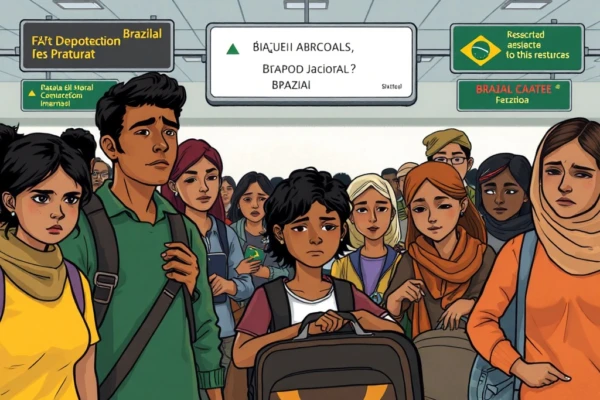 brasileiros deportados dos EUA