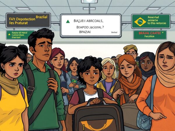 Brasileiros deportados dos EUA: