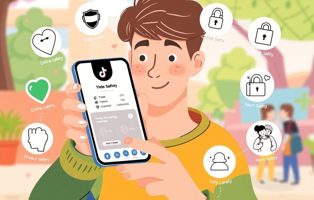 ferramenta de segurança do TikTok para adolescentes