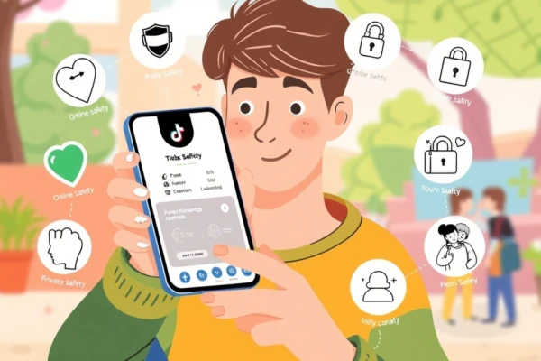 ferramenta de segurança do TikTok para adolescentes